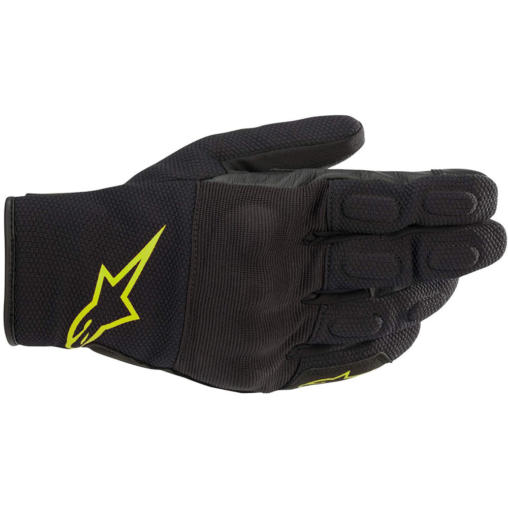 Alpinestars S Max Drystar Gloves Black / Fluo Yellow