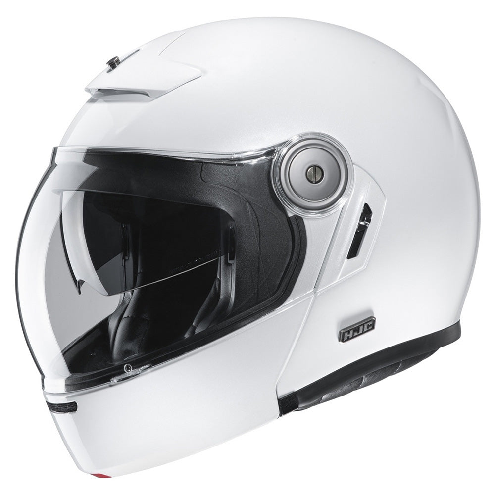 HJC V90 Flip-Up Helmet Pearl White