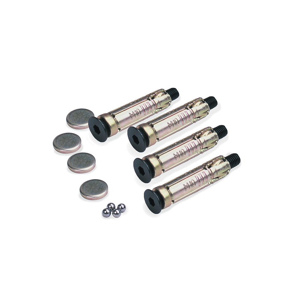 Oxford Ground Plugs / Bolts / 6 mm Ball Bearings & Caps - Pack Of 4