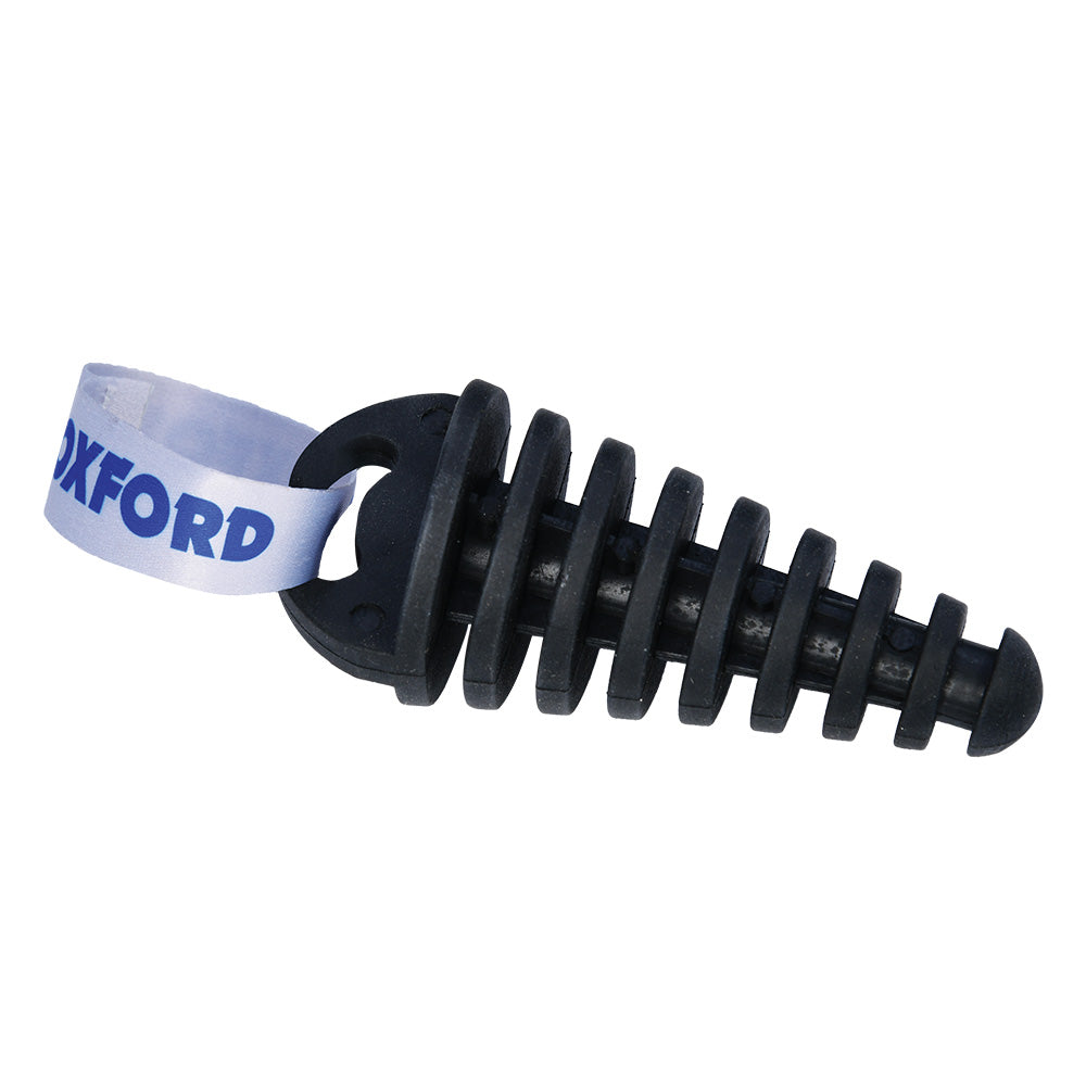 Oxford Bung 2 Exhaust Plug Black