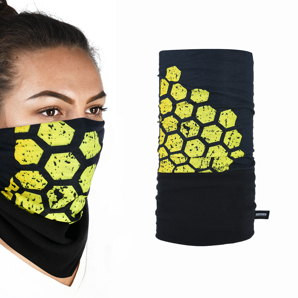 Oxford Snug Thermal Neck & Head Wear Hex Yellow