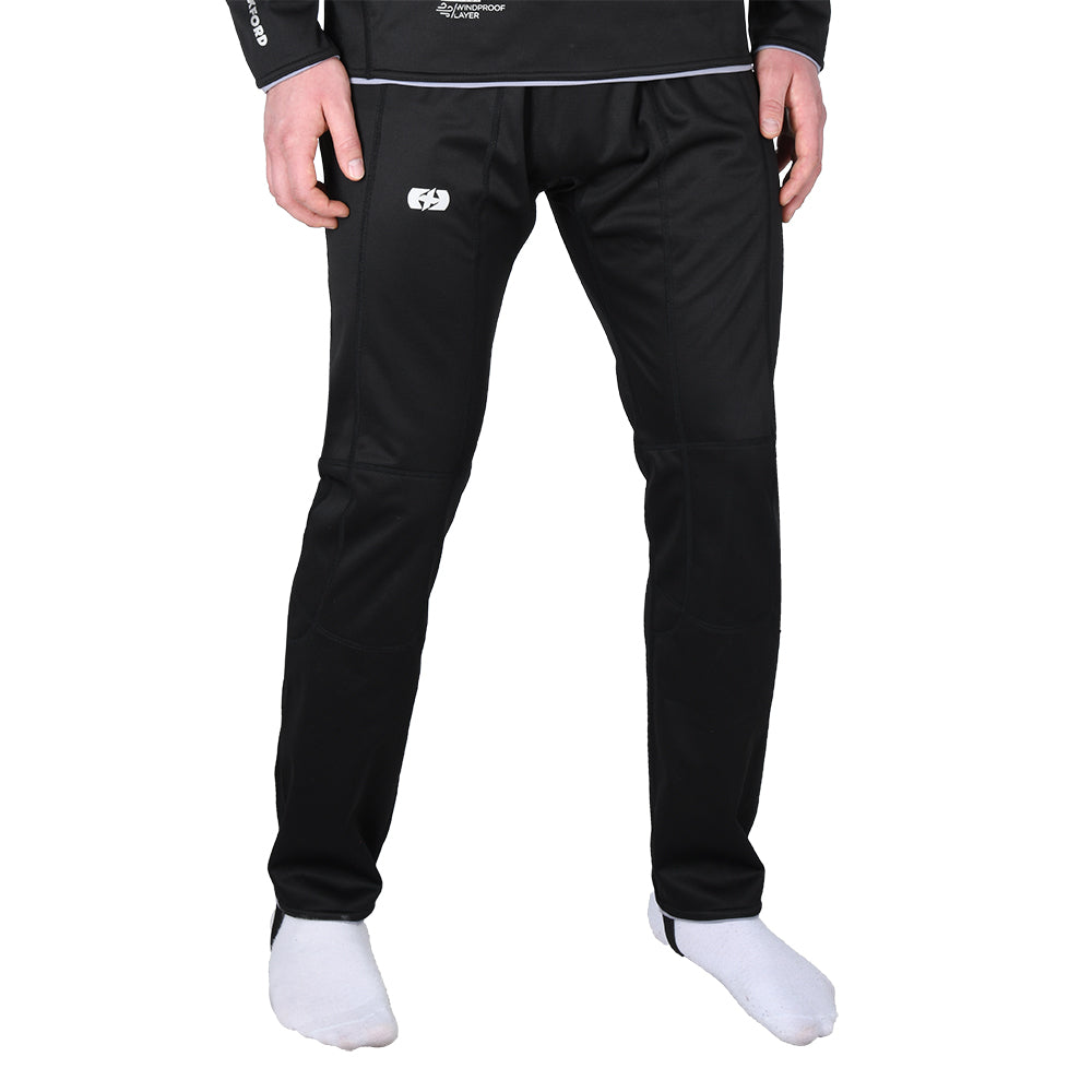 Oxford Chillout Windproof Base Layer Trouser Black