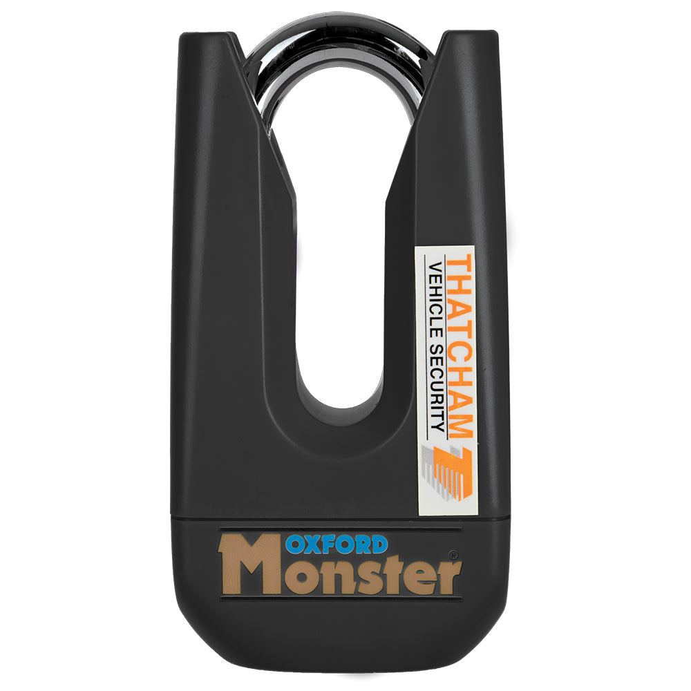 Oxford Monster Disc Lock Black - 11 mm Shackle