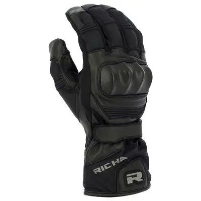 Richa Nasa 2 Leather Gloves Black  from Moto Central - Motorcycle Clothing