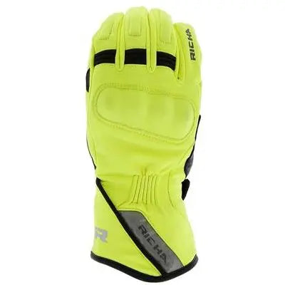 Richa Torch Textile Gloves Full Fluo Yellow  from Moto Central - Motorcycle Clothing