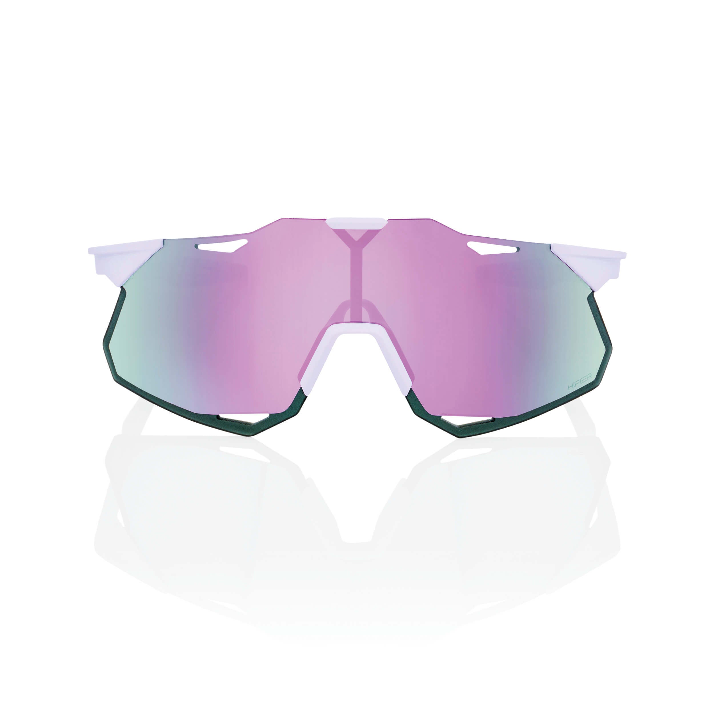 100% Hypercraft XS Glasses Soft Tact Lavender / HiPER Lavender Mirror Lens - FREE UK Shipping, FREE 365 Day Returns | Moto Central