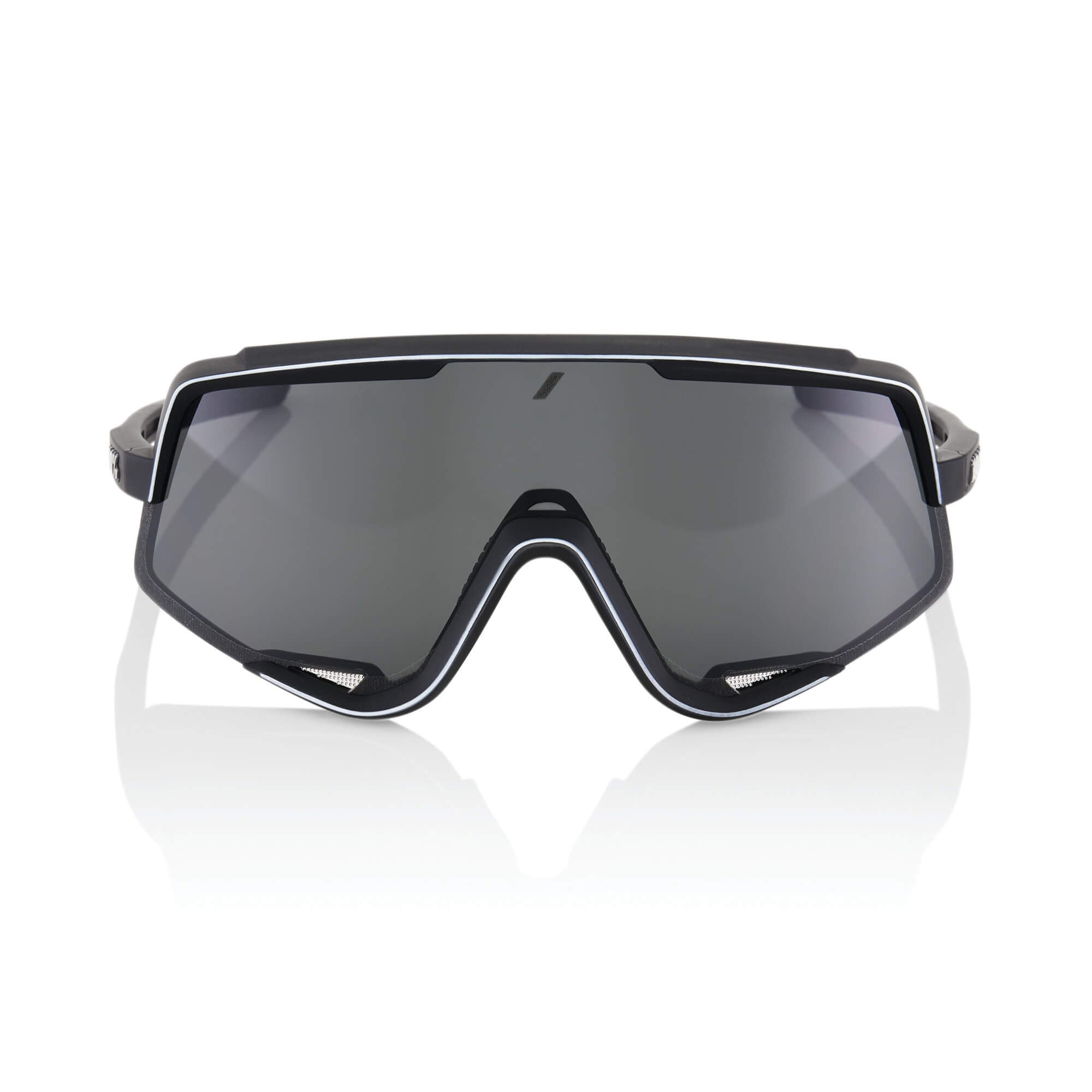 100% Glendale Glasses Soft Tact Black / Smoke Lens - FREE UK Shipping, FREE 365 Day Returns | Moto Central