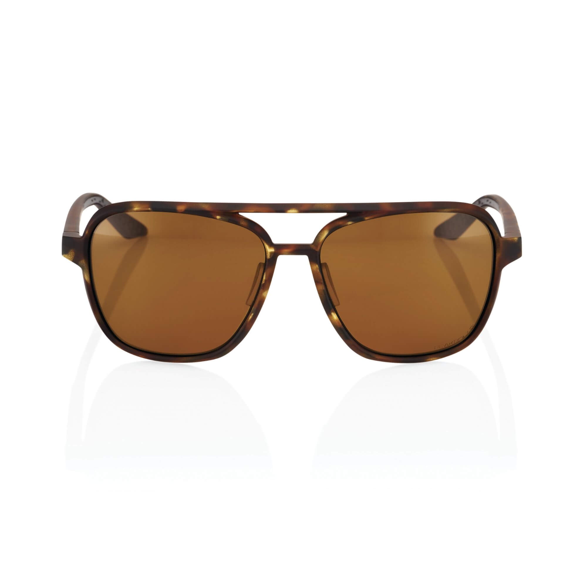 100% Kasia Glasses Soft Tact Havana / Bronze PeakPolar Lens - FREE UK Shipping, FREE 365 Day Returns | Moto Central