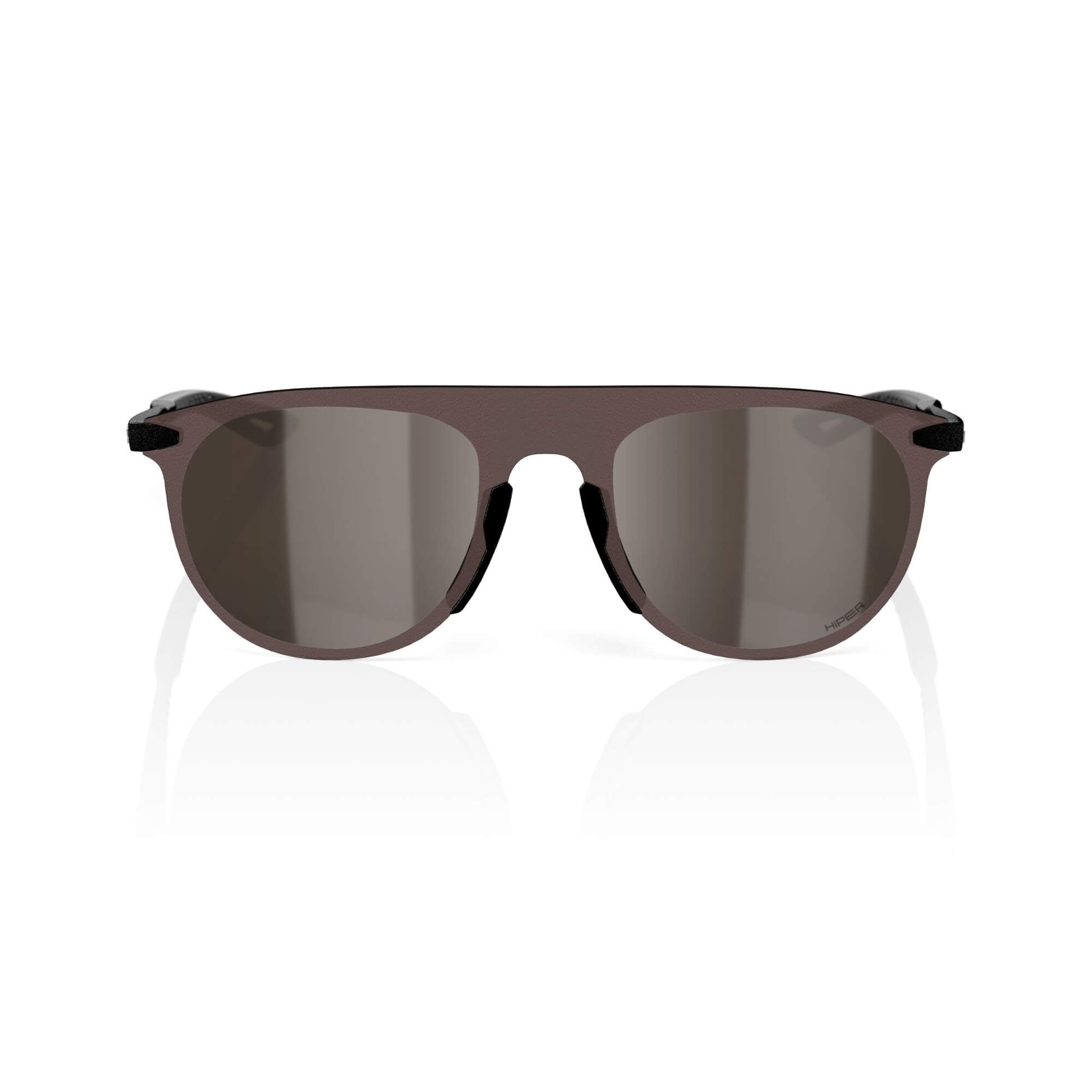 100% Legere Coil Glasses Matt Black / HiPER Silver Mirror Lens - FREE UK Shipping, FREE 365 Day Returns | Moto Central