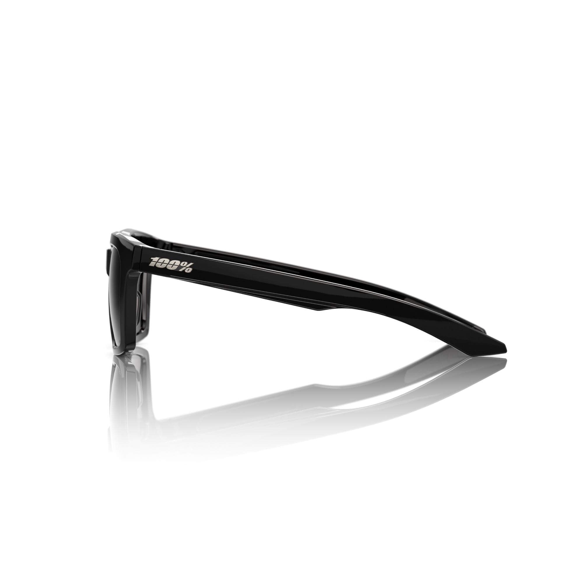 100% Erba Glasses Polished Black / HiPER Crimson-Silver Lens - FREE UK Shipping, FREE 365 Day Returns | Moto Central