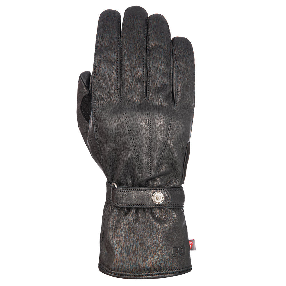 Oxford Holton Waterproof Leather Gloves Black