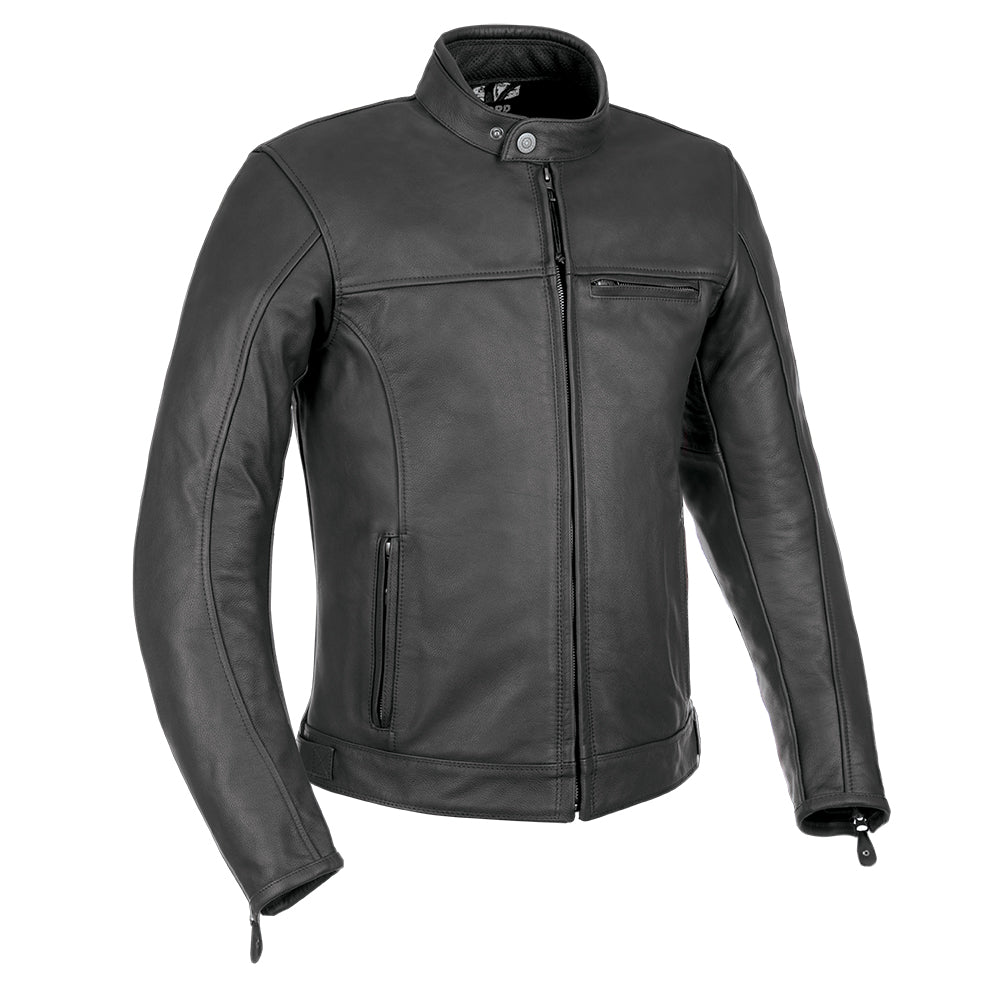 Oxford Walton Leather Jacket Black