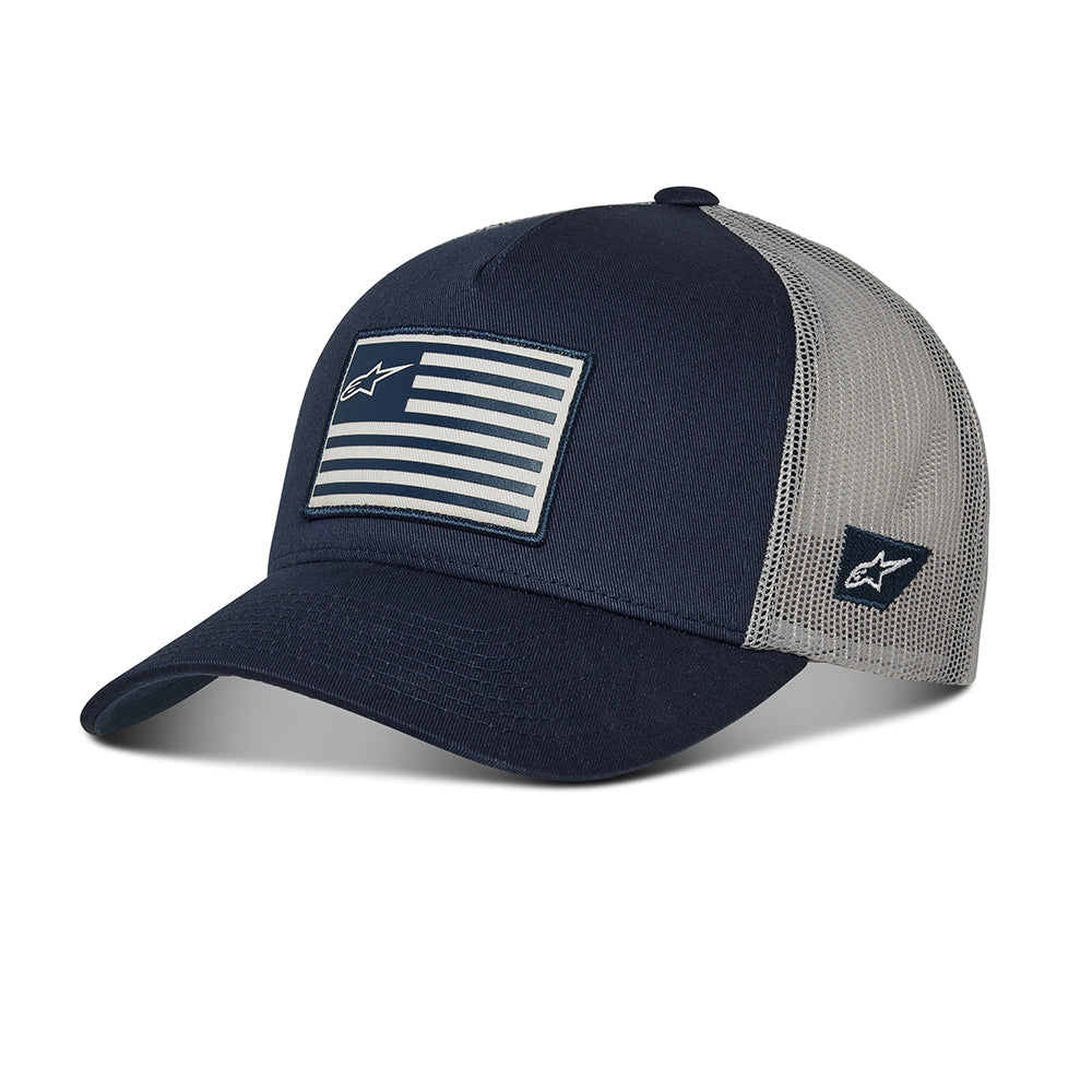 Alpinestars Flag Curved Bill Cap Navy / Grey