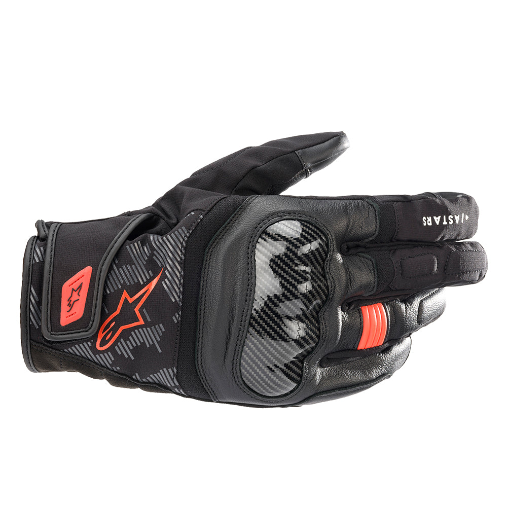 Alpinestars SMX Z Drystar Gloves Black / Fluo Red