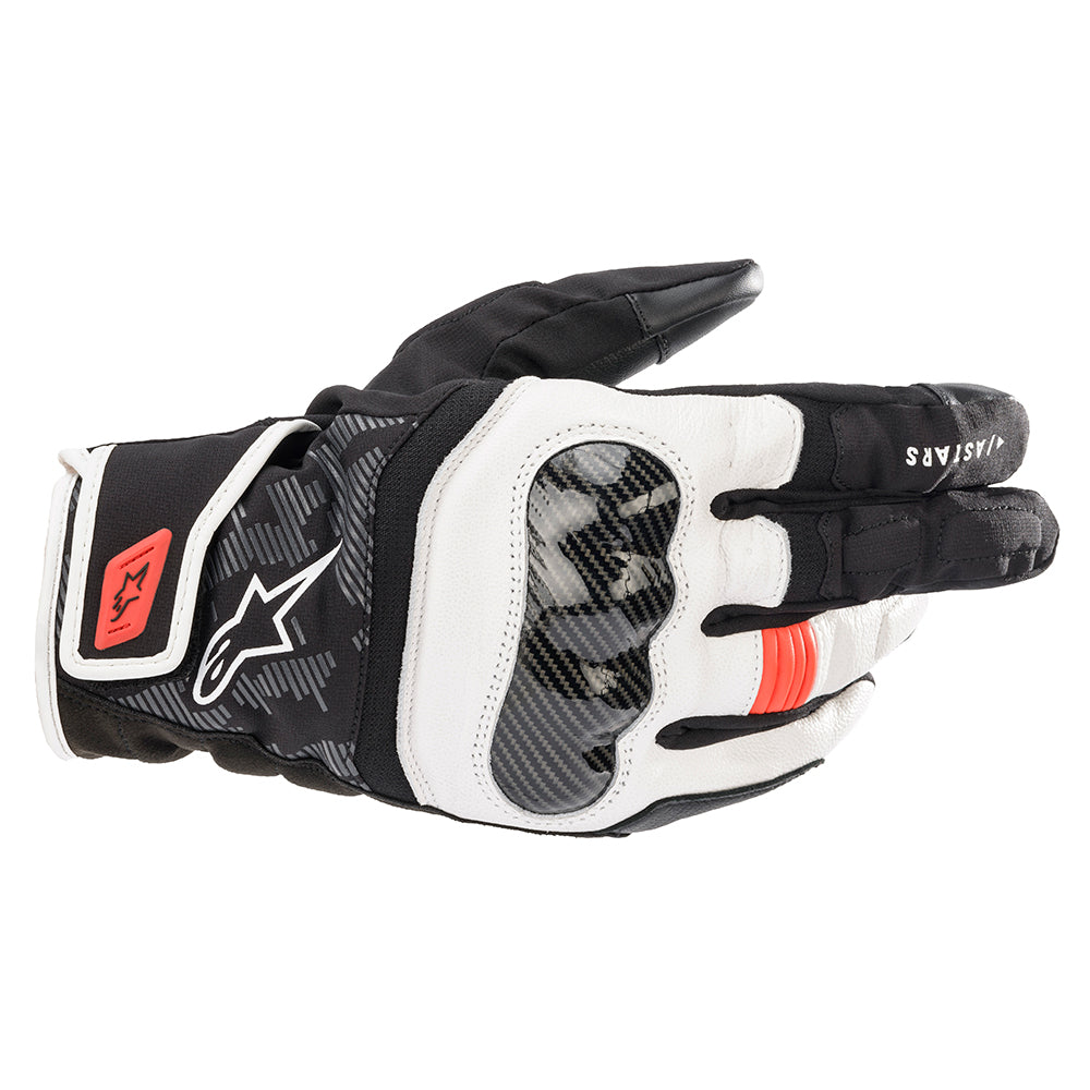 Alpinestars SMX Z Drystar Gloves Black / White / Fluo Red