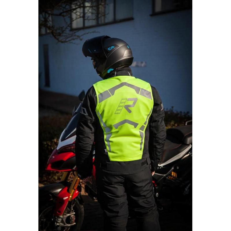 Rukka Vis Vest Fluo Yellow - FREE UK Shipping, FREE 365 Day Returns | Moto Central