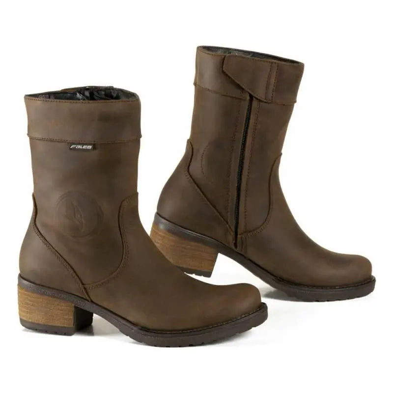 Falco Ayda 2 Ladies Leather Boots Brown