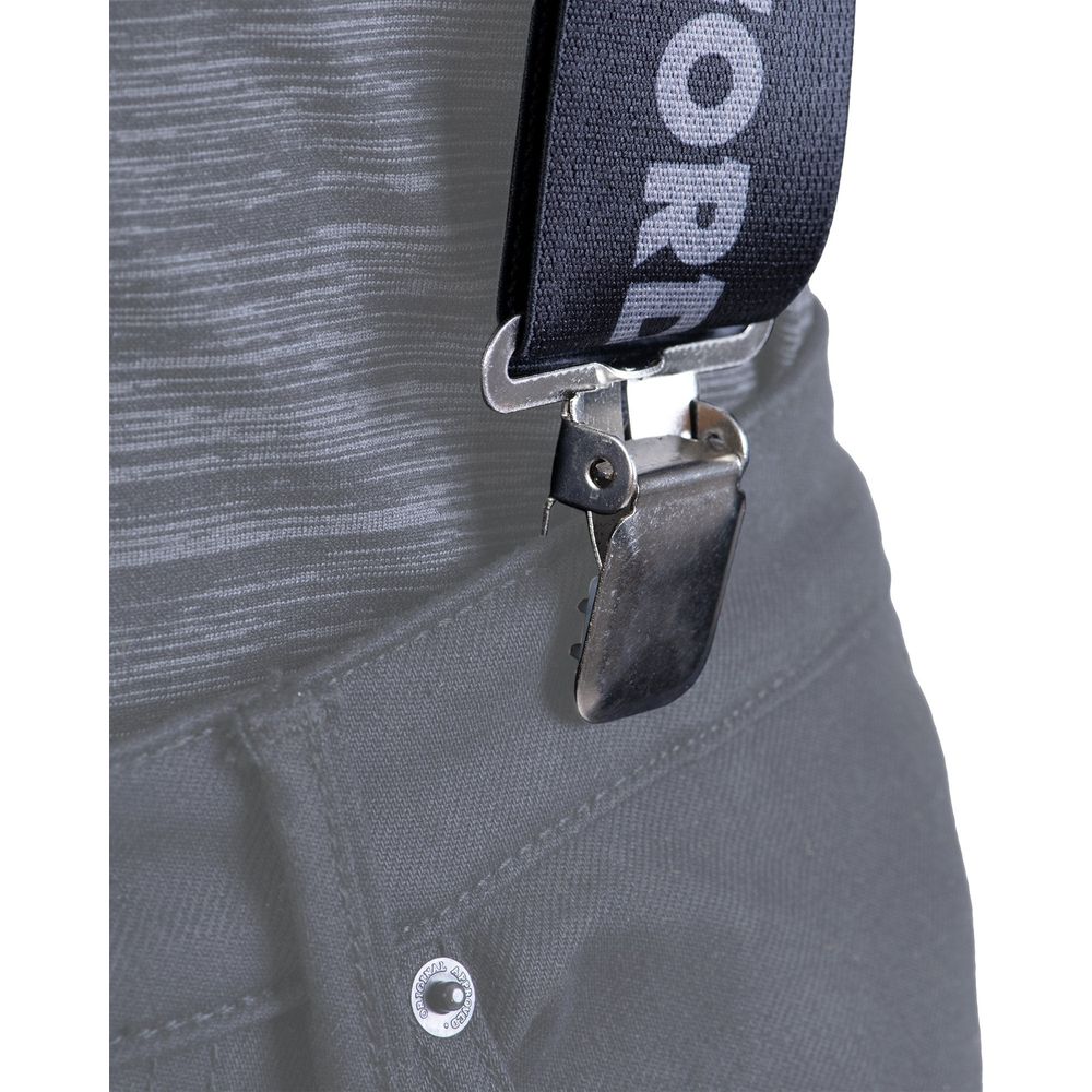 Oxford Riggers Trousers Braces Oxford Logo Black / Grey