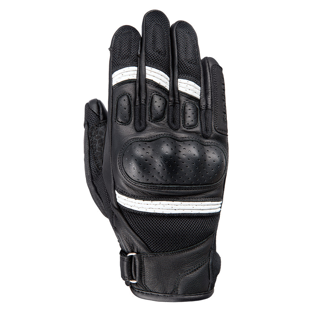 Oxford RP-6S Ladies Leather Gloves Black / White