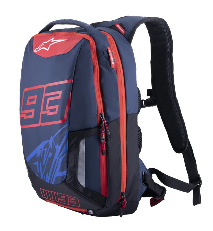 Alpinestars MM93 Jerez V2 Backpack Night Navy / Bright Red / Sodalite Blue