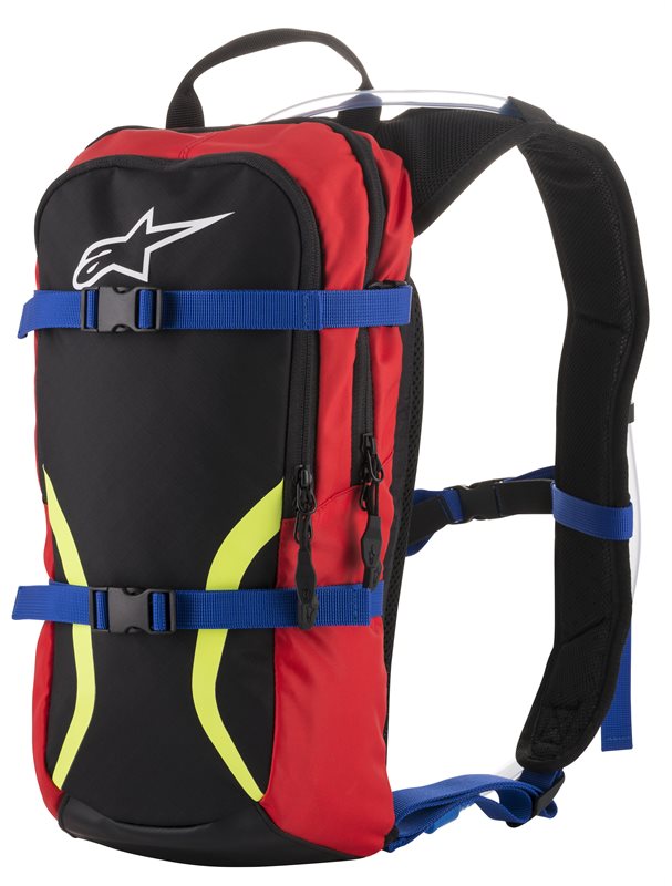 Alpinestars Iguana Hydration Backpack Black / Blue / Red / Fluo Yellow