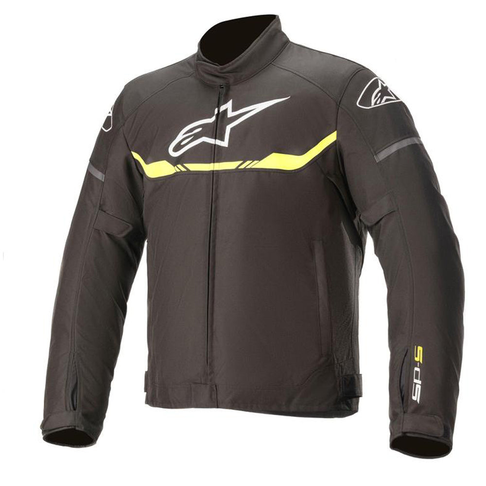 Alpinestars T-SPS Waterproof Jacket Black / Fluo Yellow