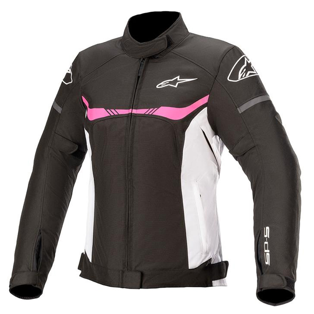 Alpinestars Stella T-SPS Waterproof Ladies Jacket Black / White / Fuchsia