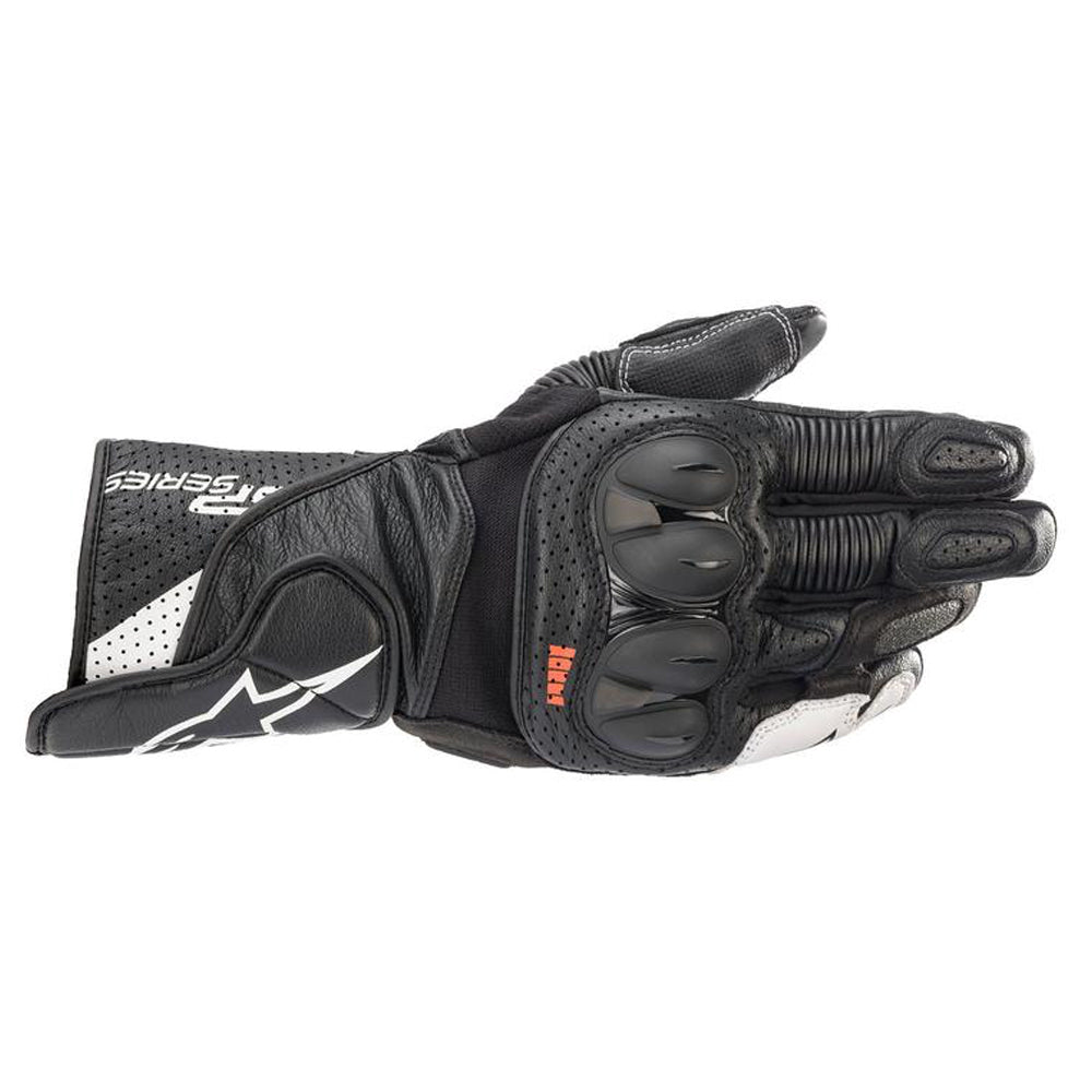 Alpinestars SP-2 V3 Leather Gloves Black / White