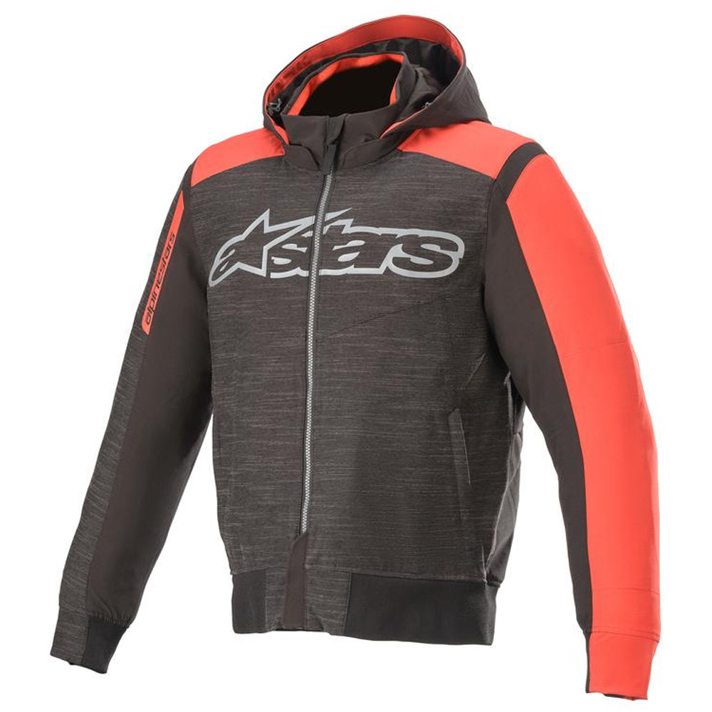 Alpinestars Rhod Windstopper Hoodie Black / Bright Red