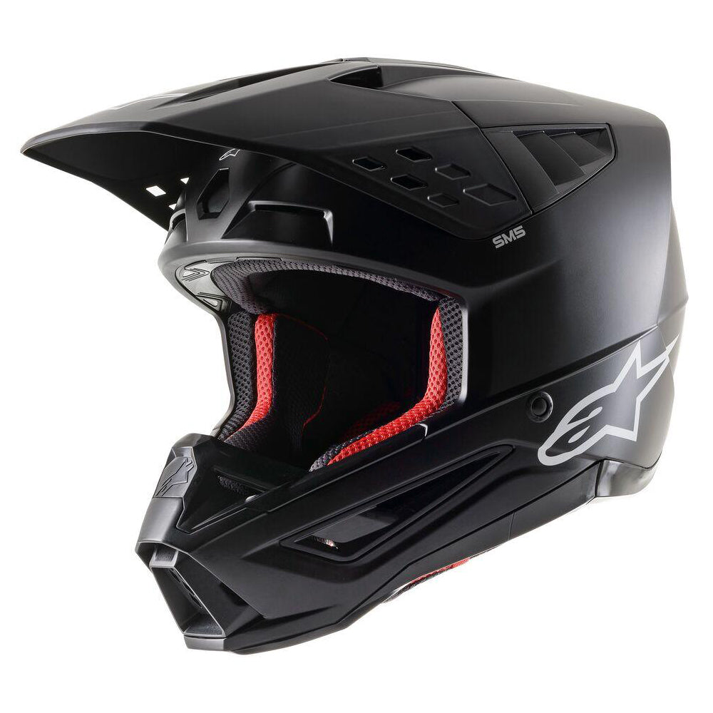 Alpinestars S-M5 Solid ECE Motocross Helmet Matt Black