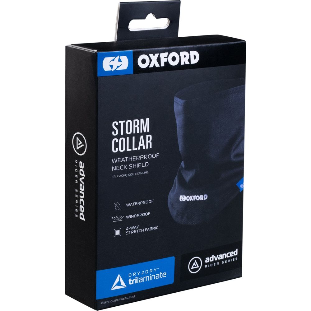 Oxford Advanced Storm Collar Neck Shield Black