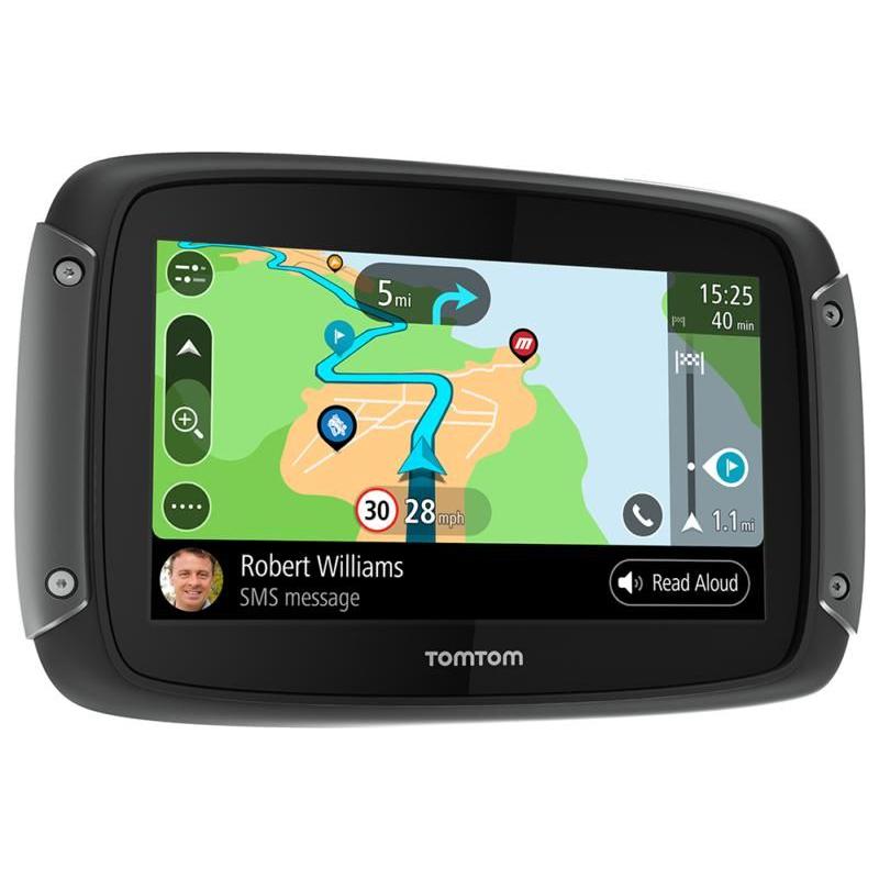 Tom Tom Rider 550 Premium Satellite Navigation System Black - FREE UK Shipping, FREE 365 Day Returns | Moto Central