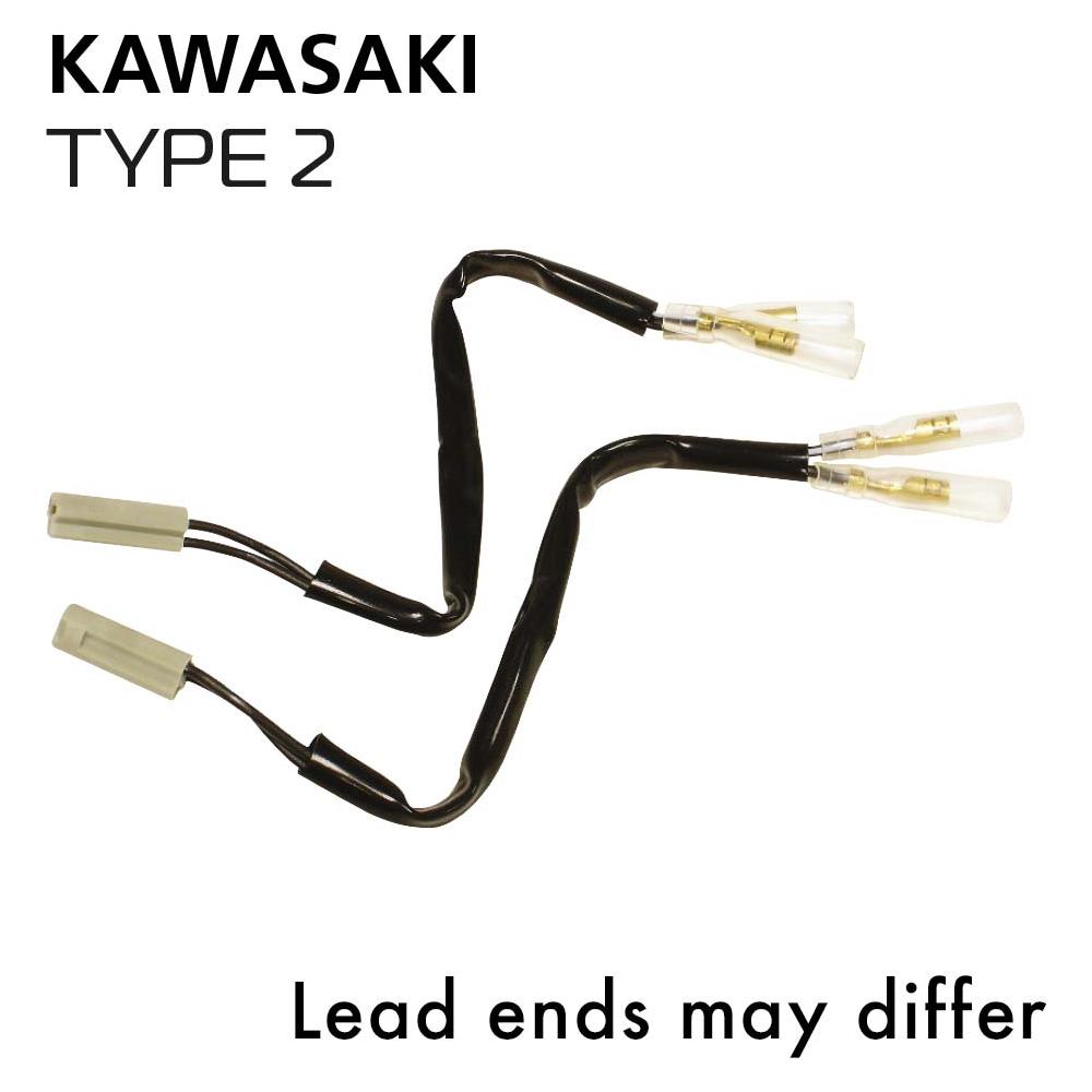 Oxford Type 2 Indicator Lead For Kawasaki - Pack Of 2