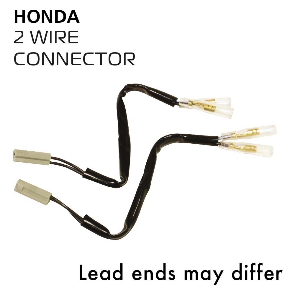 Oxford 2 Wire Connector Indicator Lead For Honda - Pack Of 2