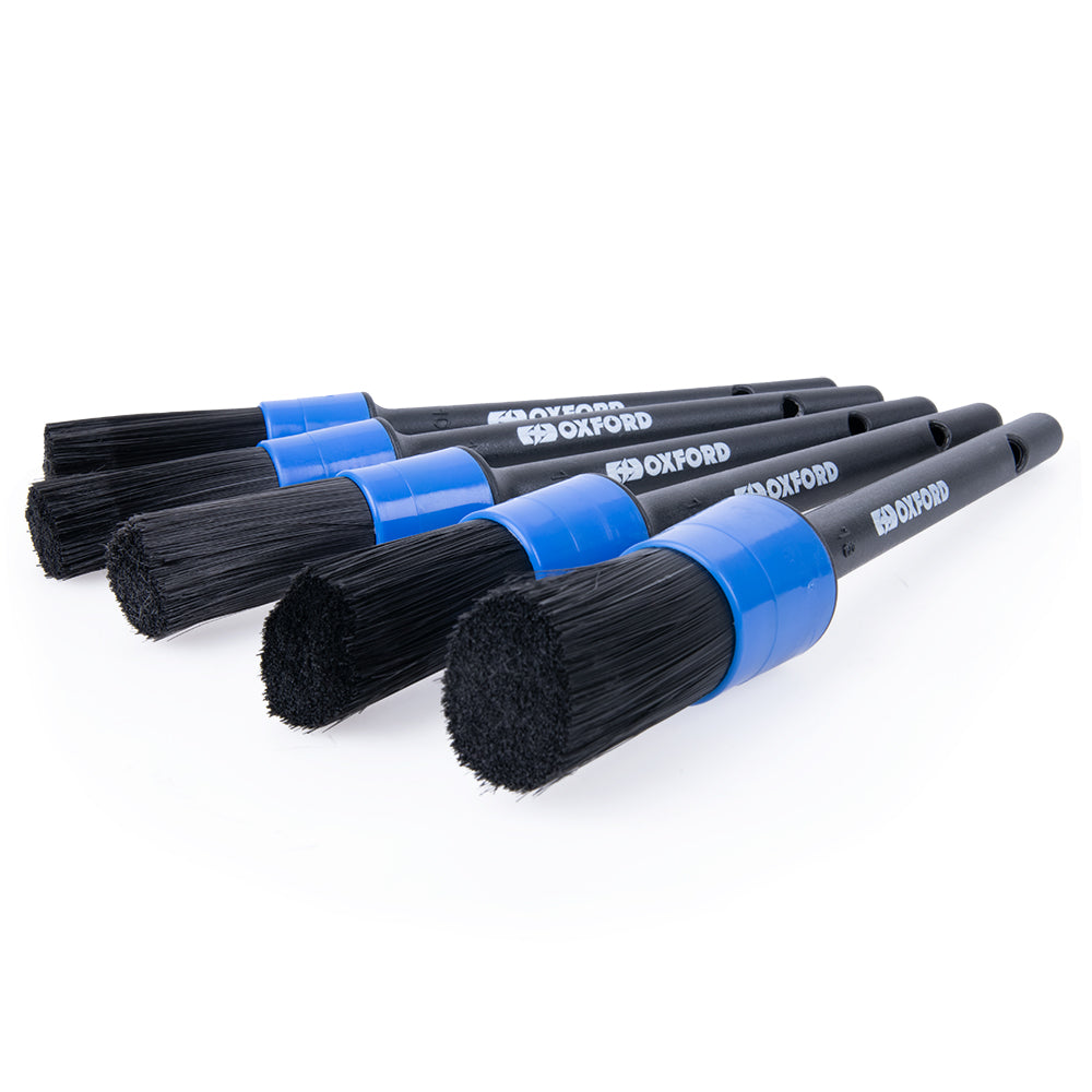 Oxford Detailing Brush Black - Pack Of 5