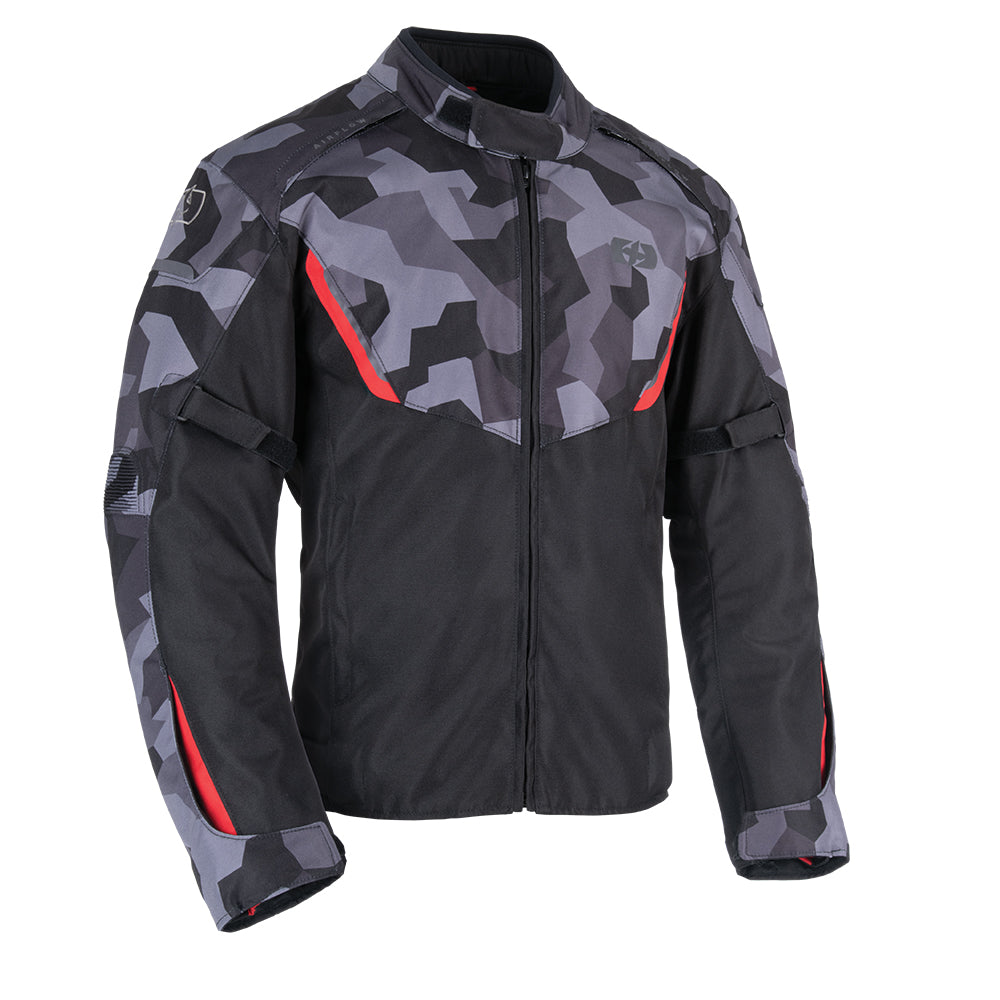 Oxford Delta 1.0 Textile Jacket Camo Grey / Black