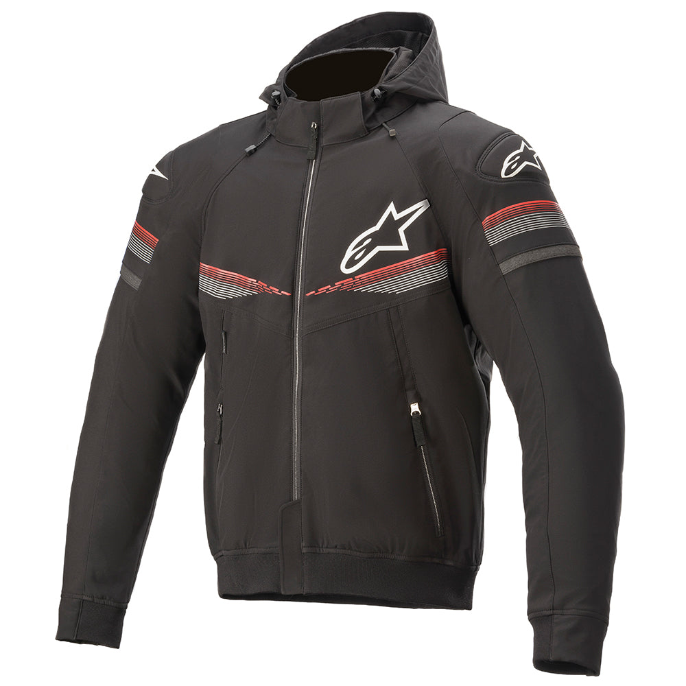 Alpinestars Sektor V2 Tech Hoodie Black / Bright Red