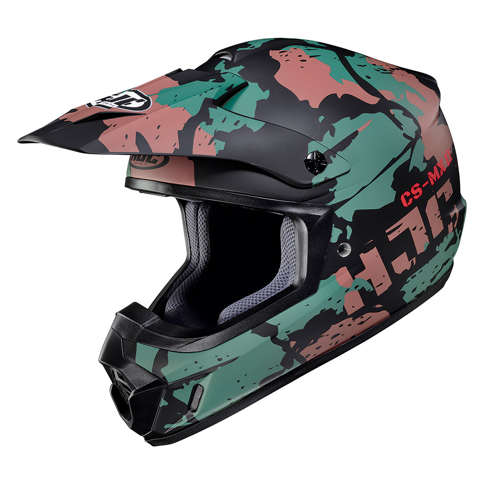 HJC CS-MX 2 Ferian Motocross Helmet MC4SF Camo - FREE UK Shipping, FREE 365 Day Returns | Moto Central