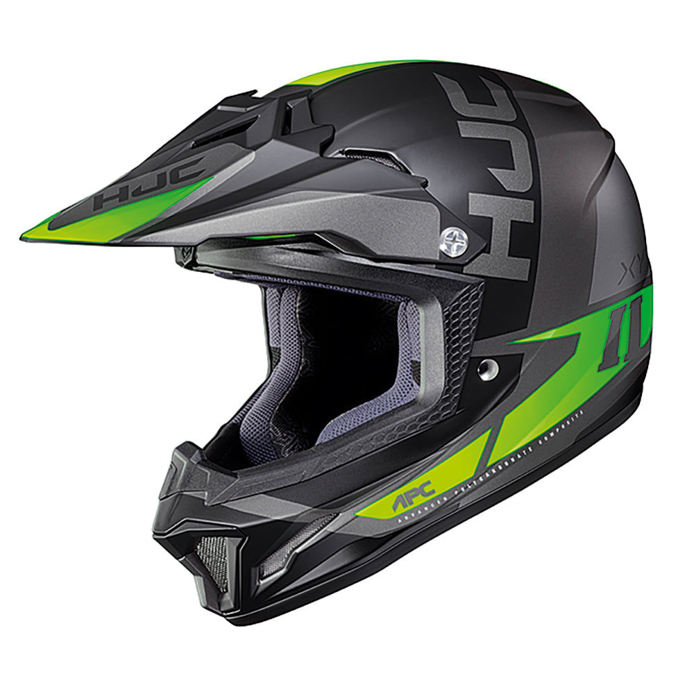 HJC CL-XY 2 Youth Creed Motocross Helmet MC4HSF Fluo Green / Black