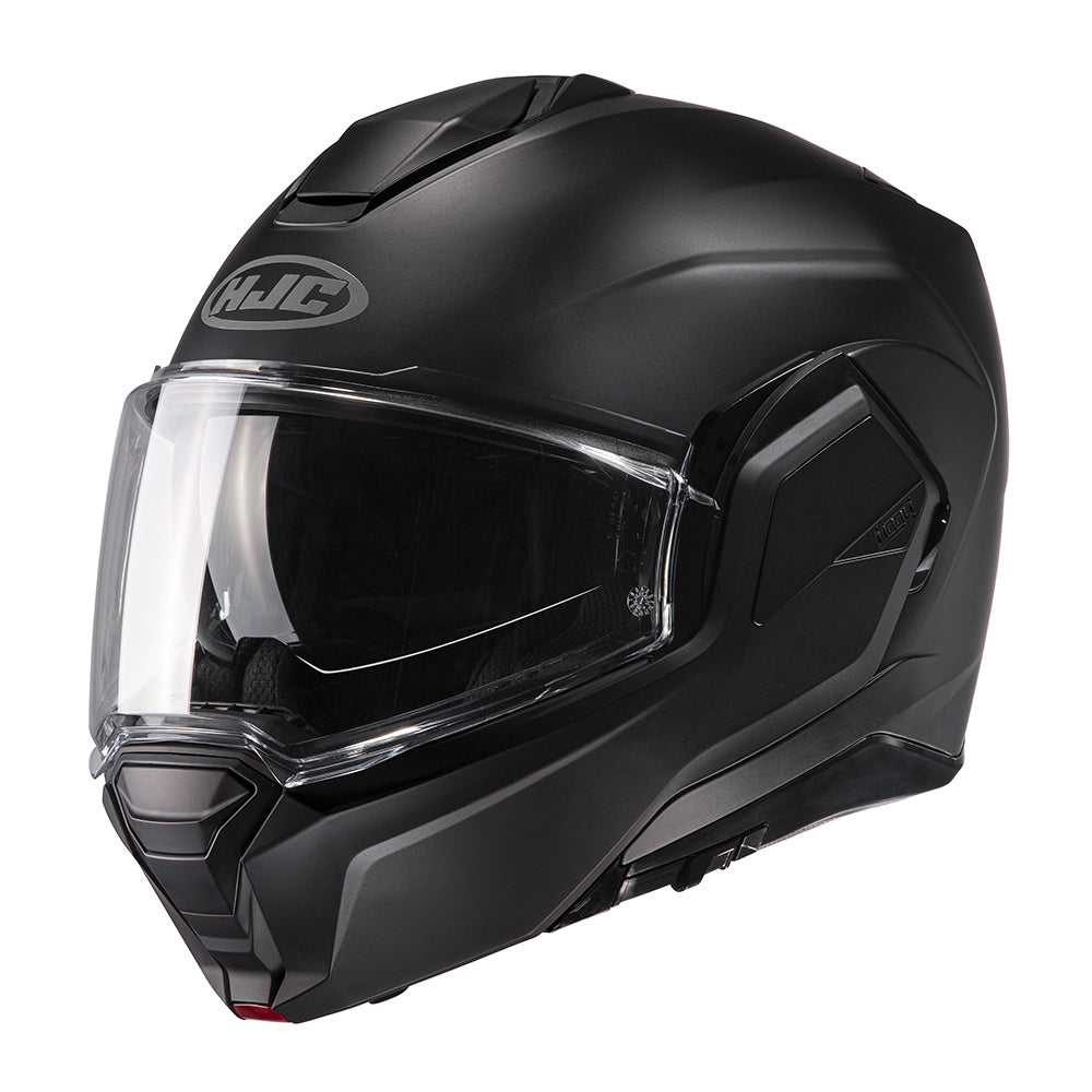 HJC I100 Flip-Up Helmet Matt Black - FREE UK Shipping, FREE 365 Day Returns | Moto Central