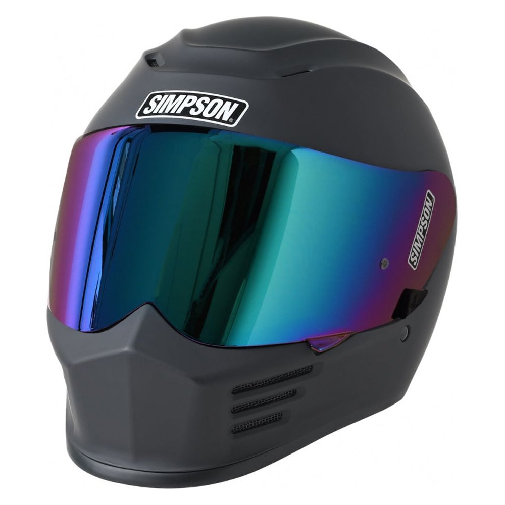 Simpson Speed Full Face Helmet Matt Black