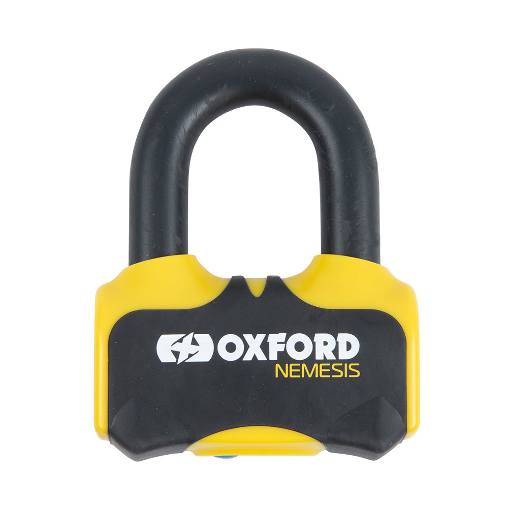 Oxford Nemesis Disc Lock Yellow / Black - 16mm