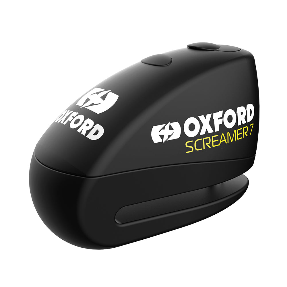 Oxford Screamer7 Alarm Disc Lock Black / Black