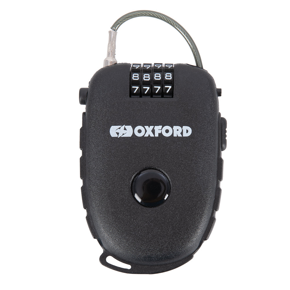 Oxford Retra Lock Cable Black - 75cm