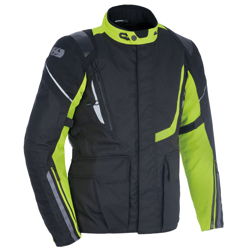 Oxford Montreal 4.0 Dry2Dry Textile Jacket Black / Fluo Yellow