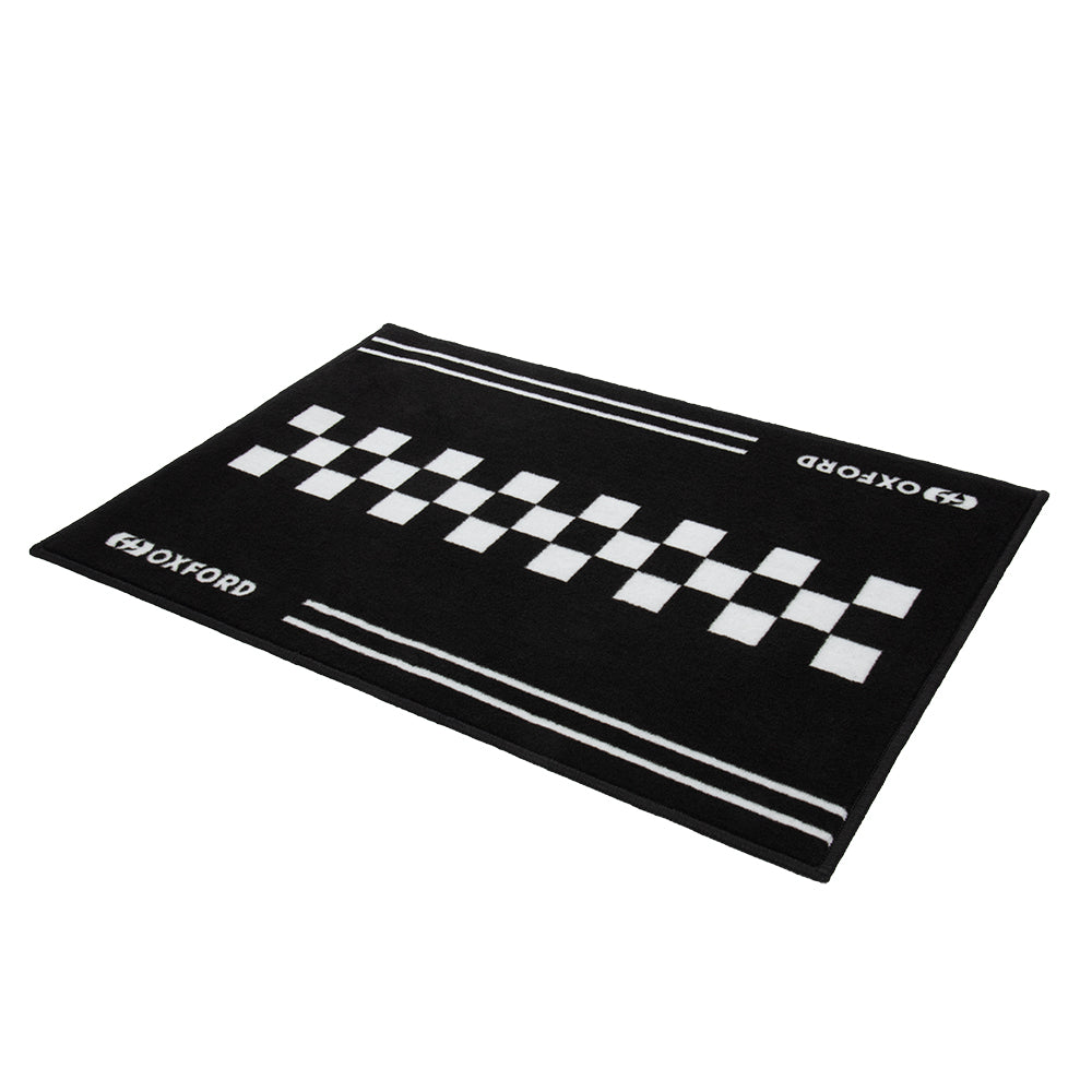 Oxford Garage Door Mat Cafe Black - 90 x 60cm