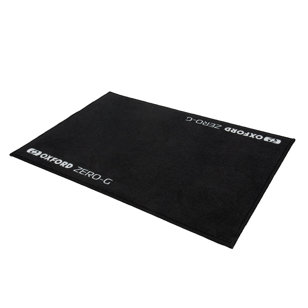 Oxford Garage Door Mat Black With Zero-G Logo - 90 x 60cm