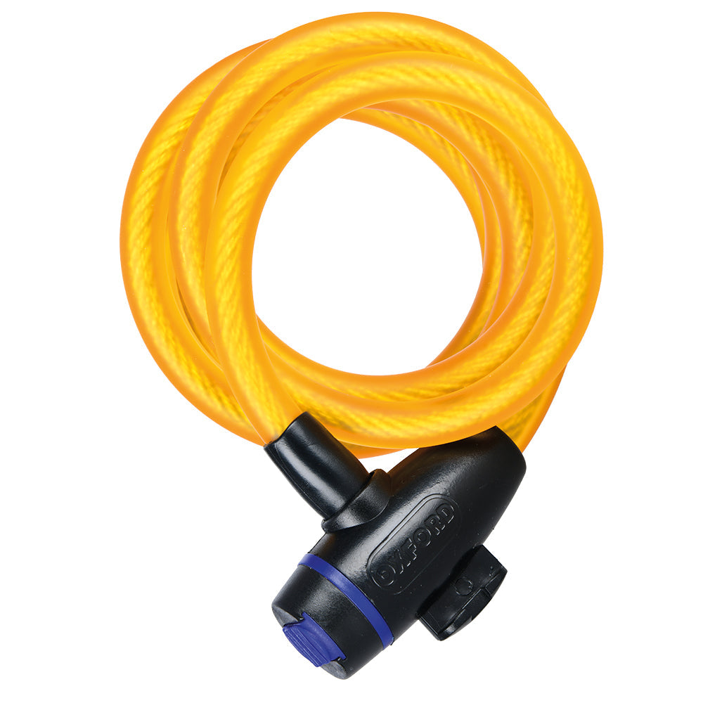 Oxford Cable Lock Gold - 1.8m x 12mm