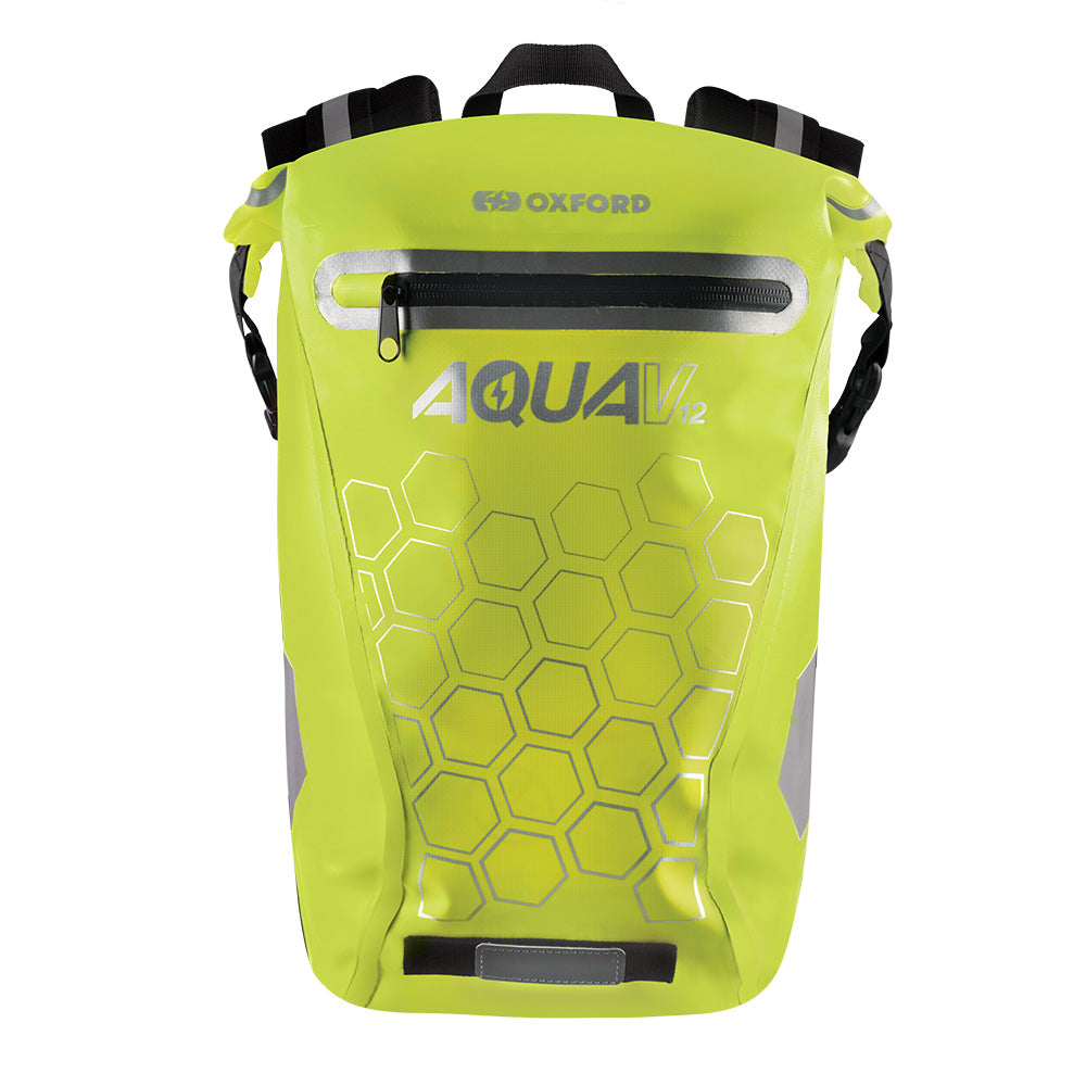 Oxford Aqua V12 Waterproof Backpack Fluo Yellow - 12 Litres