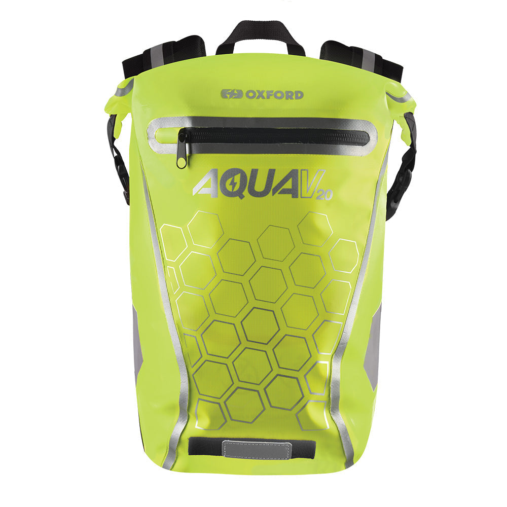 Oxford Aqua V20 Waterproof Backpack Fluo Yellow - 20 Litres